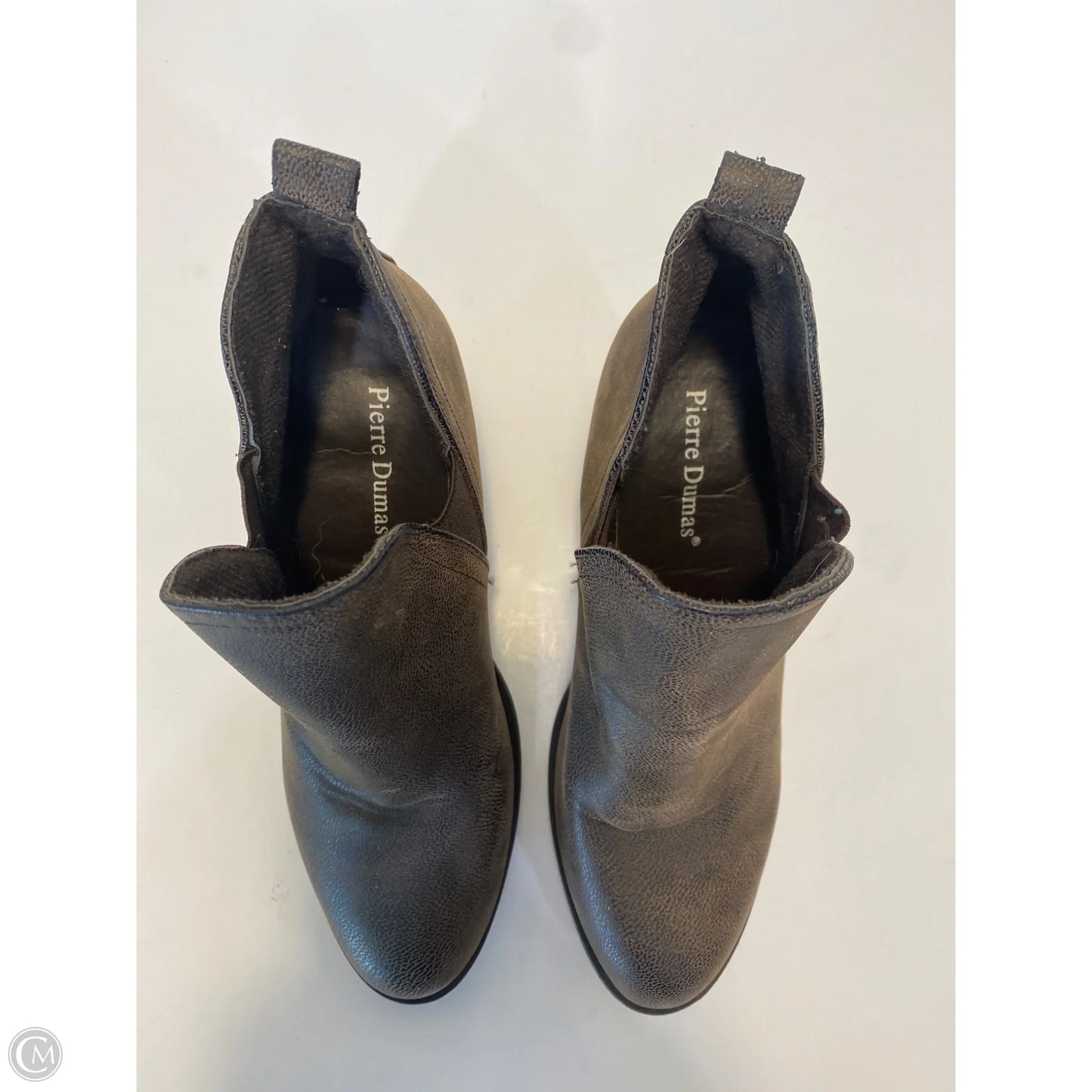 Boots Ankle Heels By Pierre Dumas In Taupe, Size: 8.5