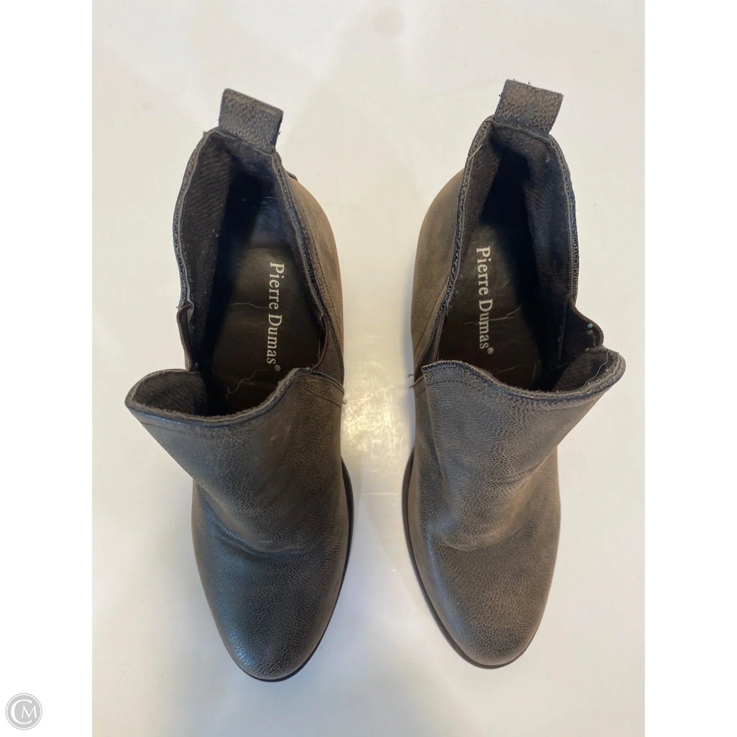 Boots Ankle Heels By Pierre Dumas In Taupe, Size: 8.5