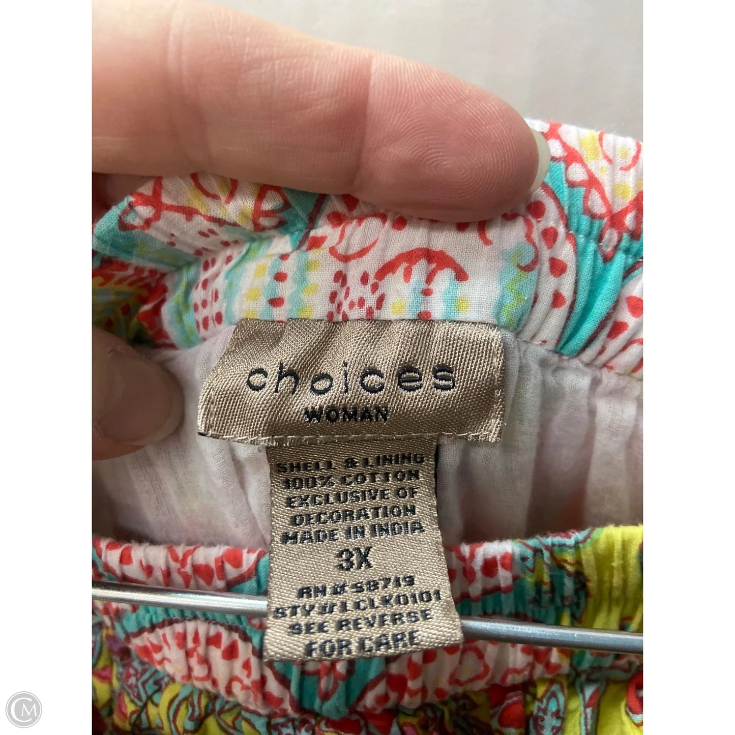 Skirt Maxi By Choices In Red, Size: 3x