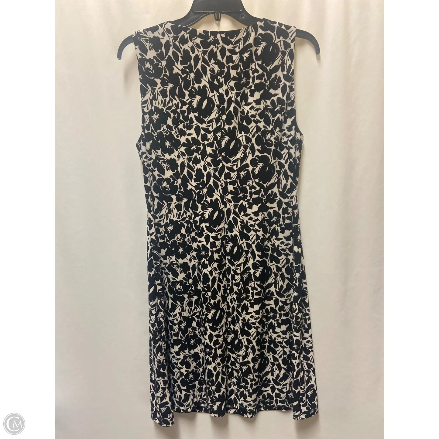 Dress Casual Midi By Tommy Hilfiger In Black & White, Size: M