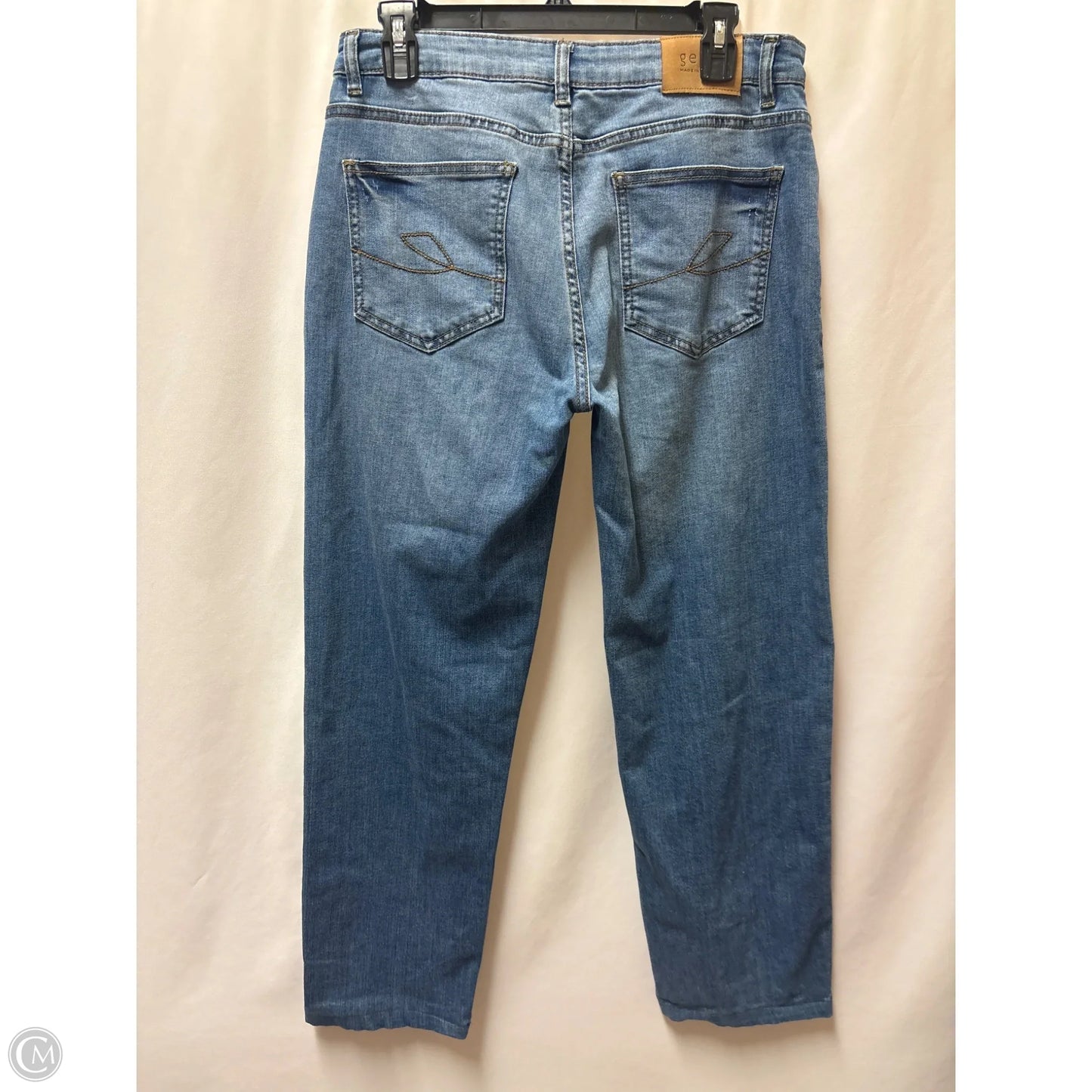 Jeans Wide Leg By Clothes Mentor In Blue Denim, Size: 10