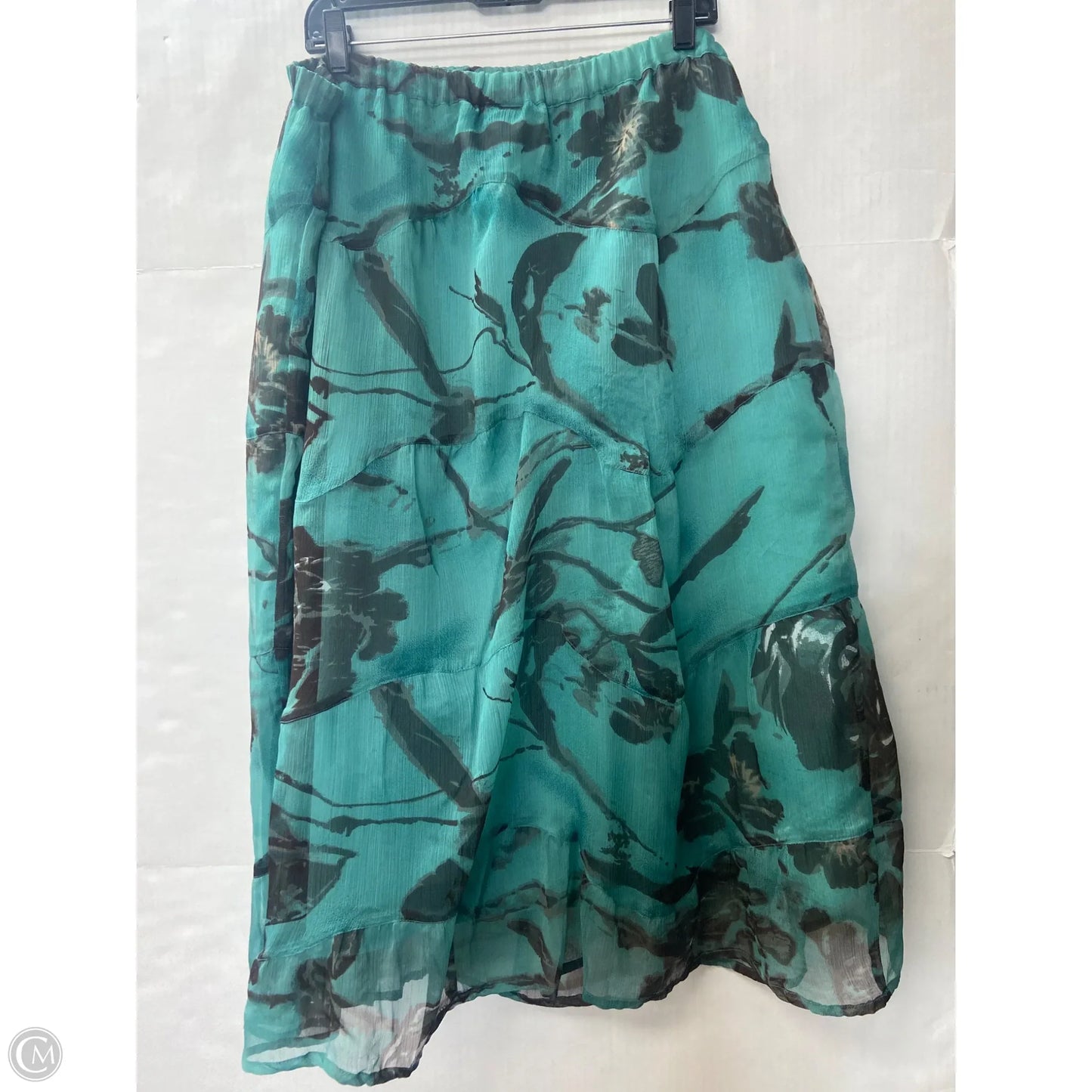 Skirt Maxi By Passport In Green, Size: L