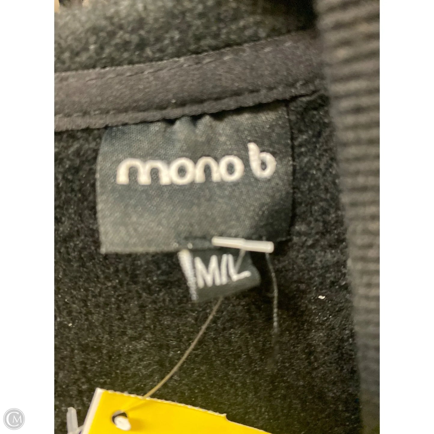 Jacket Shirt By Mono B In Black, Size: M