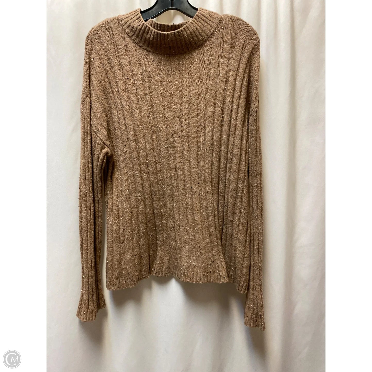 Sweater By Blu Pepper In Brown, Size: L