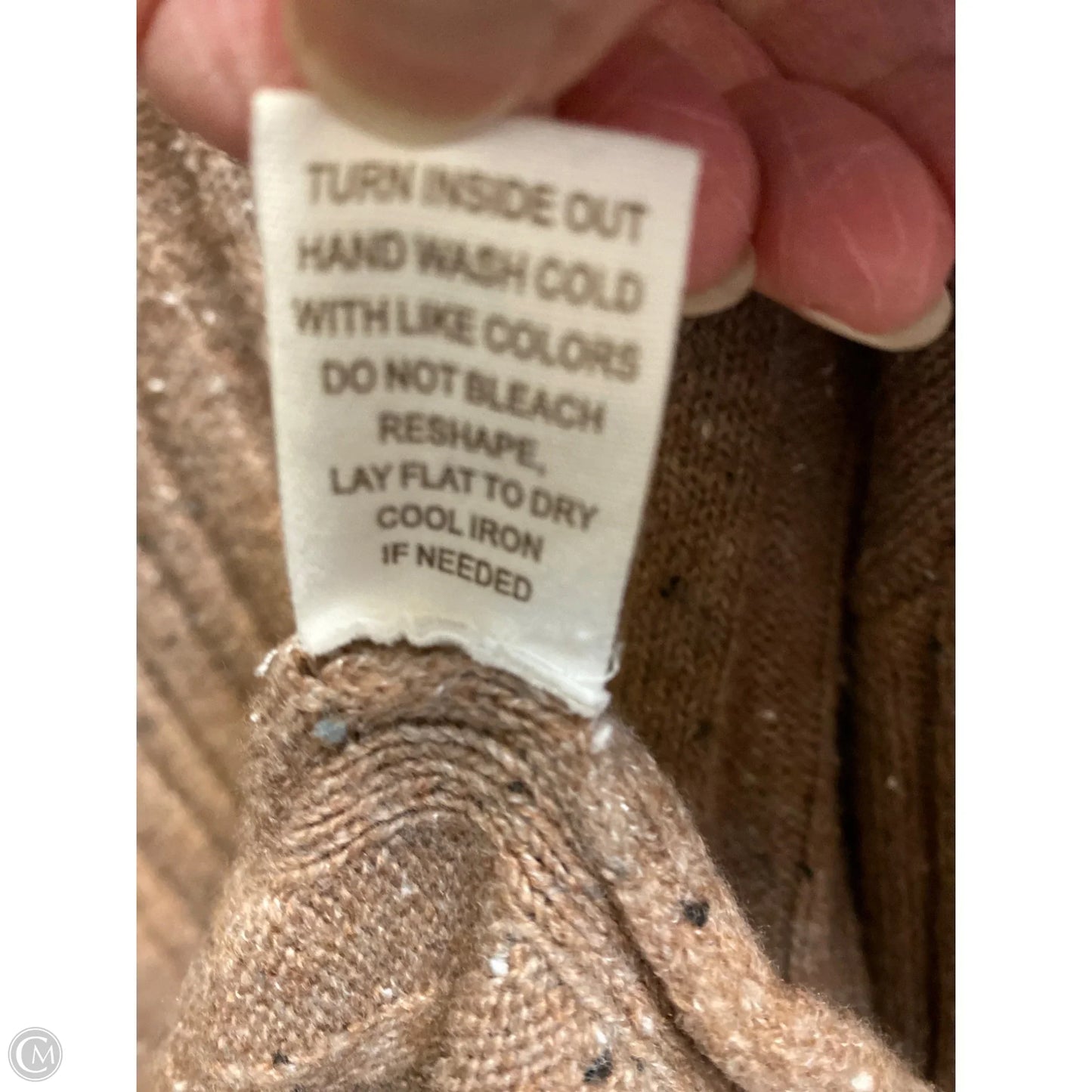 Sweater By Blu Pepper In Brown, Size: L