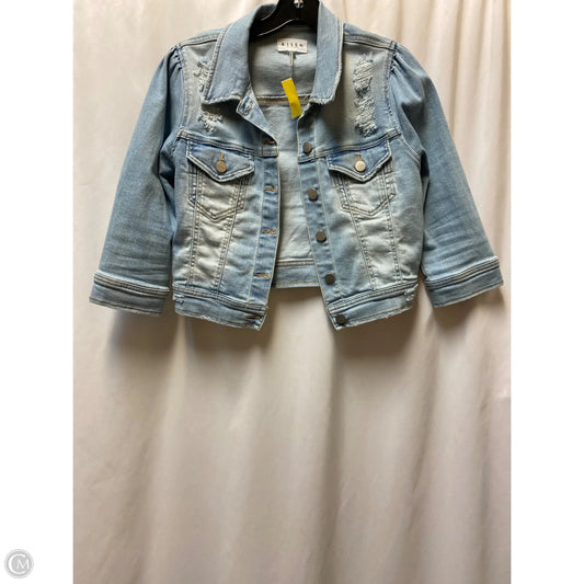 Jacket Denim By Risen In Blue Denim, Size: S