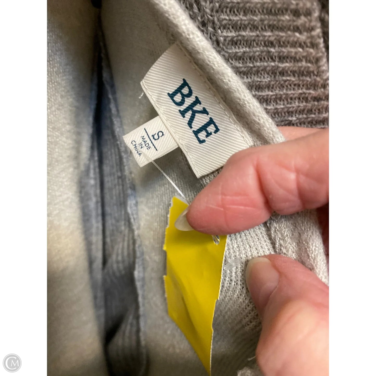 Sweater By Bke In Grey, Size: S