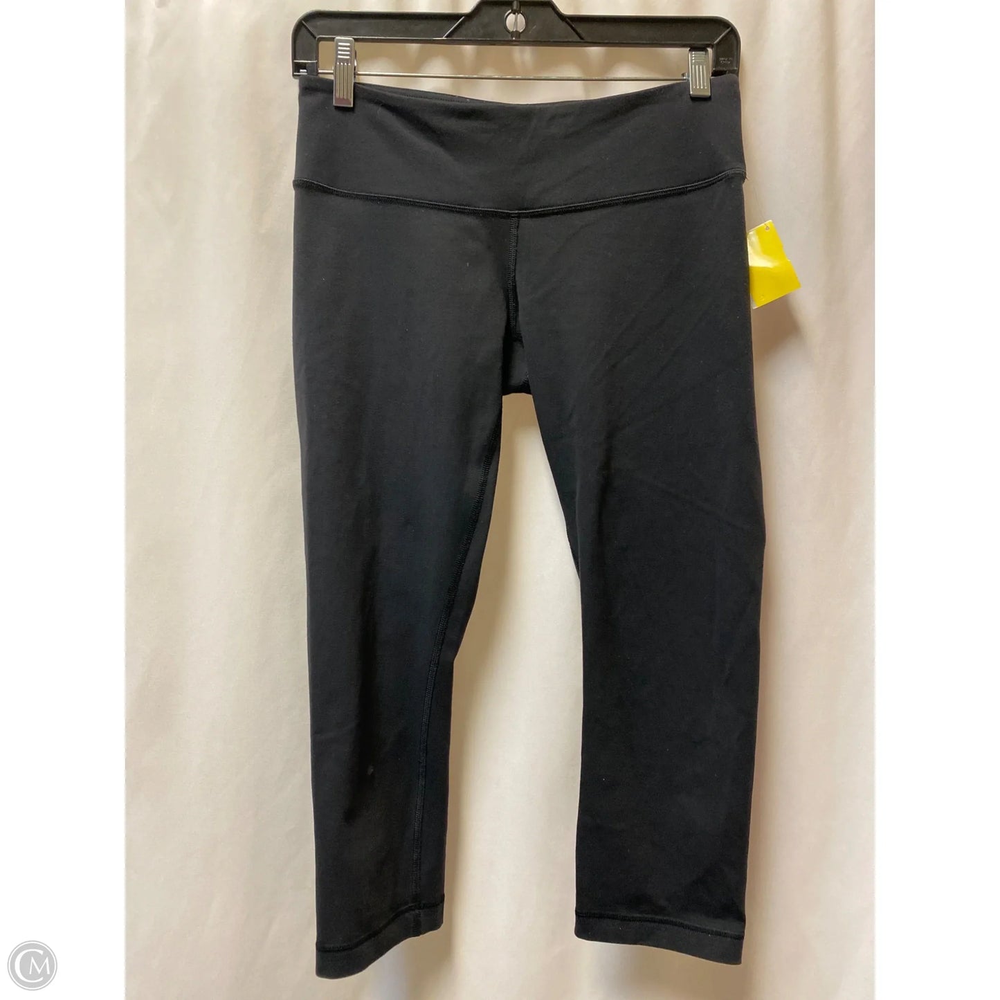 Athletic Capris By Lululemon In Black, Size: 6