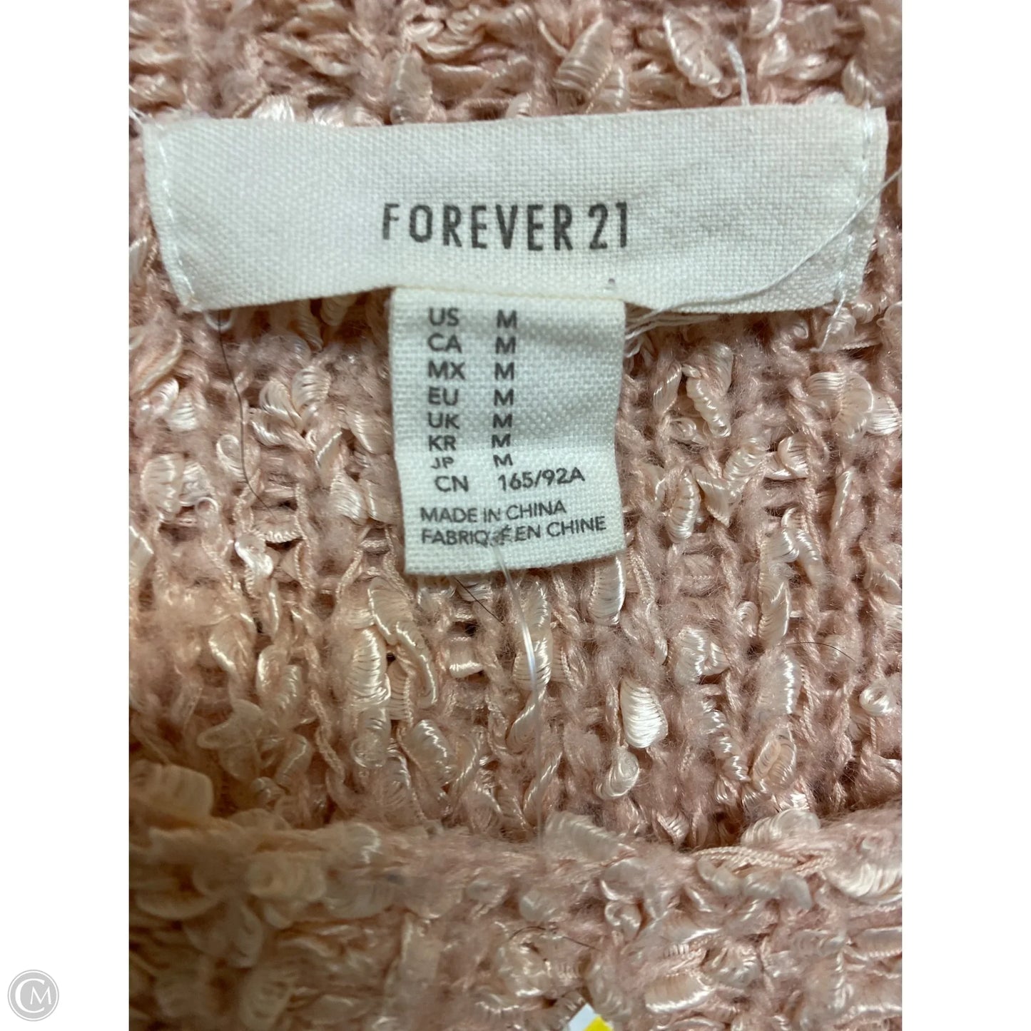 Sweater By Forever 21 In Pink, Size: M
