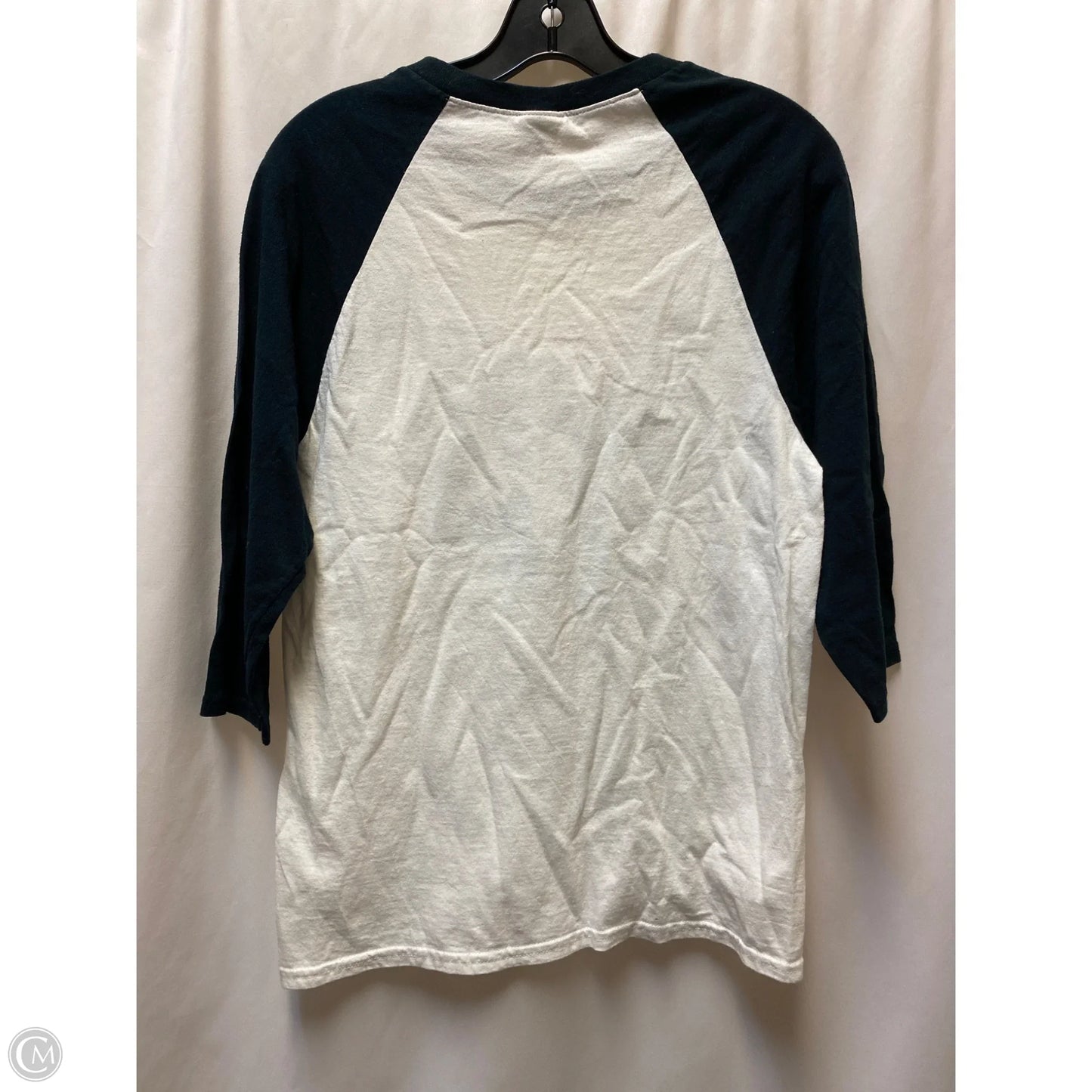 Top 3/4 Sleeve By Gildan In White, Size: S