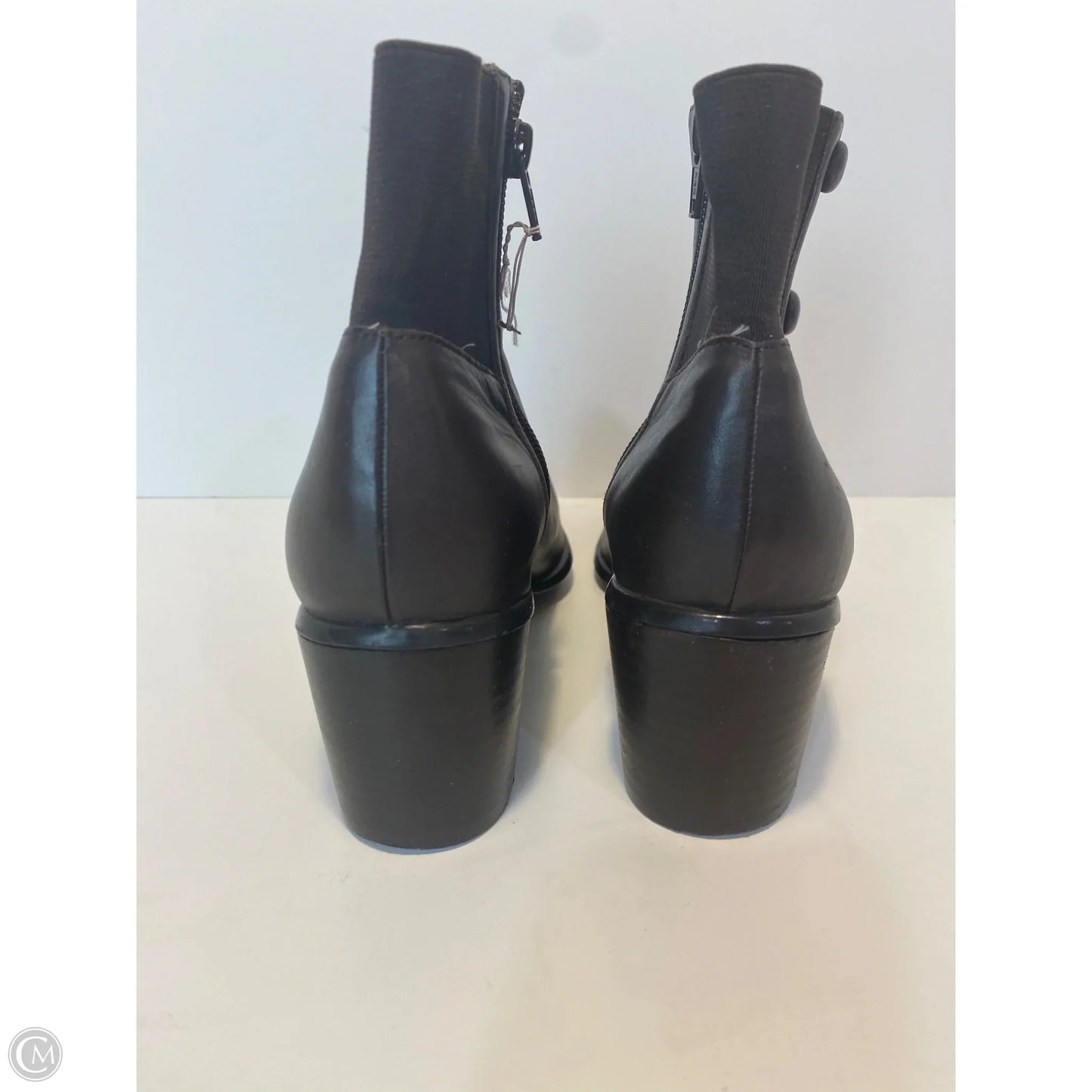 Boots Ankle Heels By Nicole In Brown, Size: 7.5