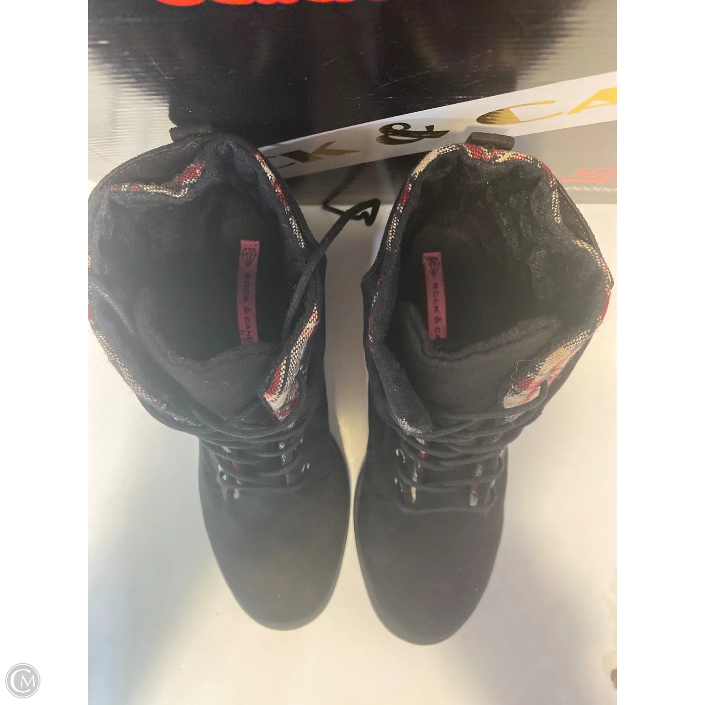 Boots Hiking By Rock And Candy In Black, Size: 9