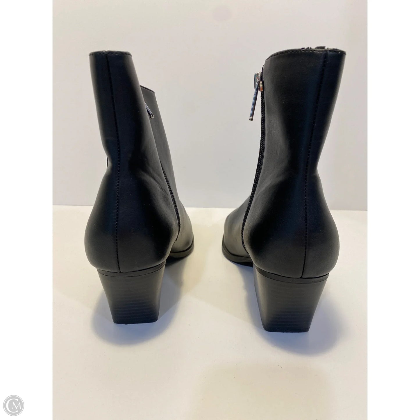 Boots Ankle Heels By Indigo Rd In Black, Size: 8
