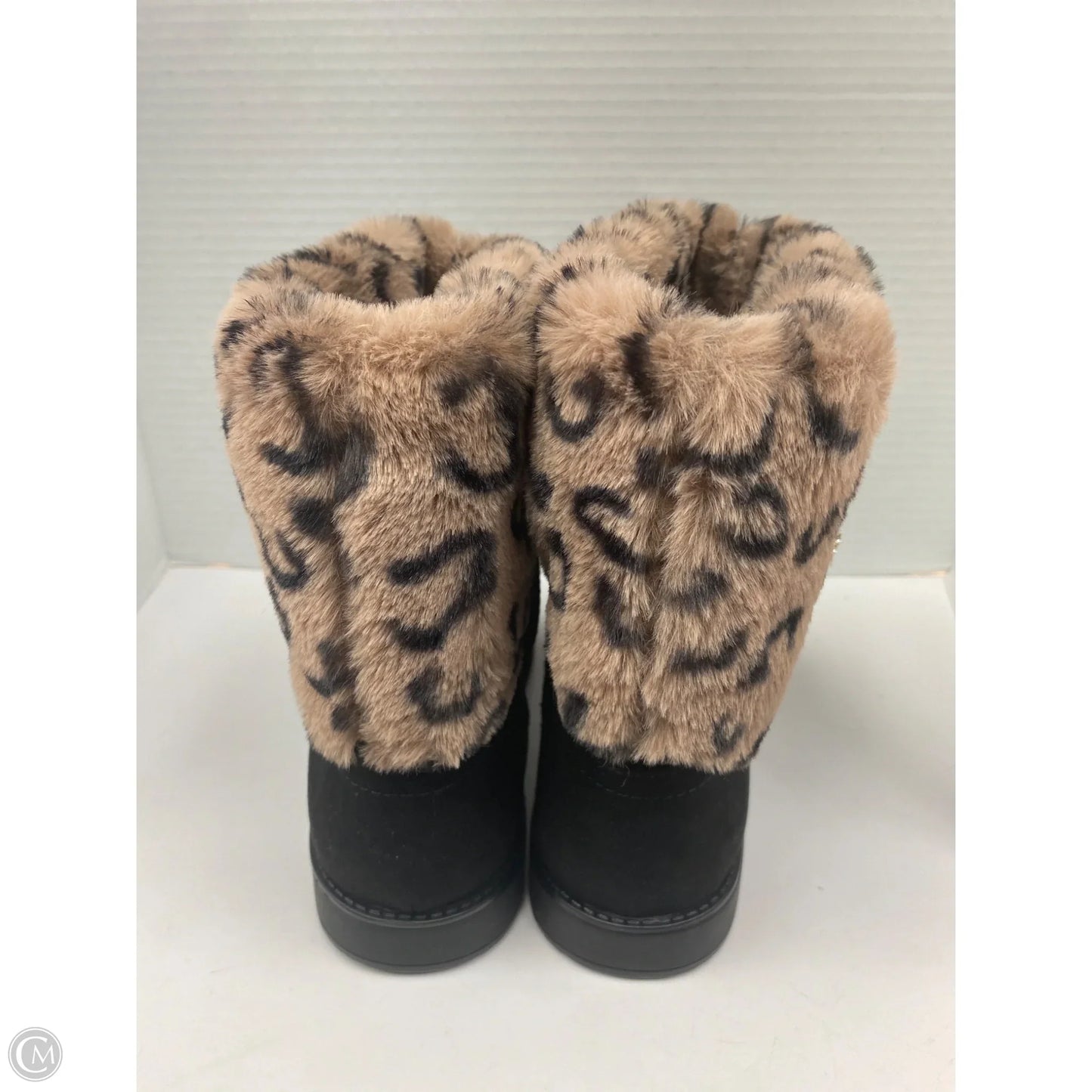 Boots Ankle Flats By G By Guess In Animal Print, Size: 8
