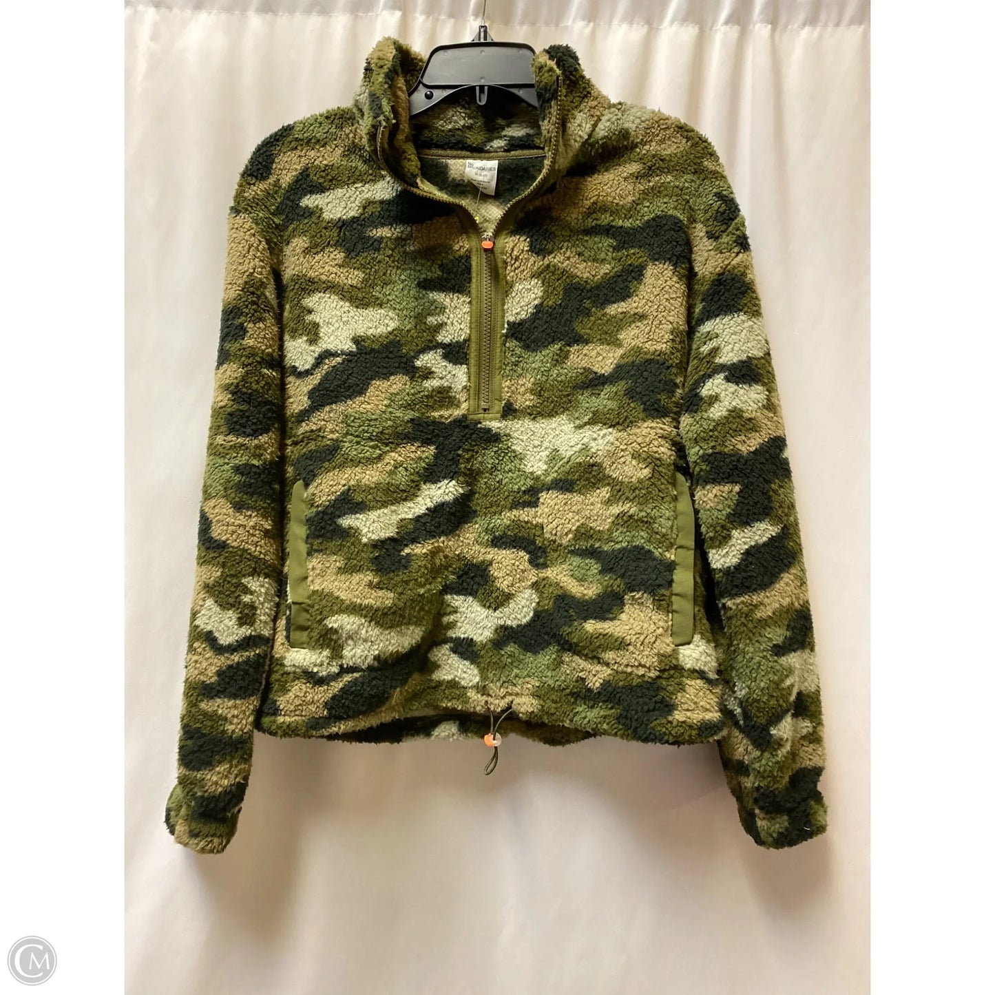 Coat Faux Fur & Sherpa By No Boundaries In Camouflage Print, Size: M