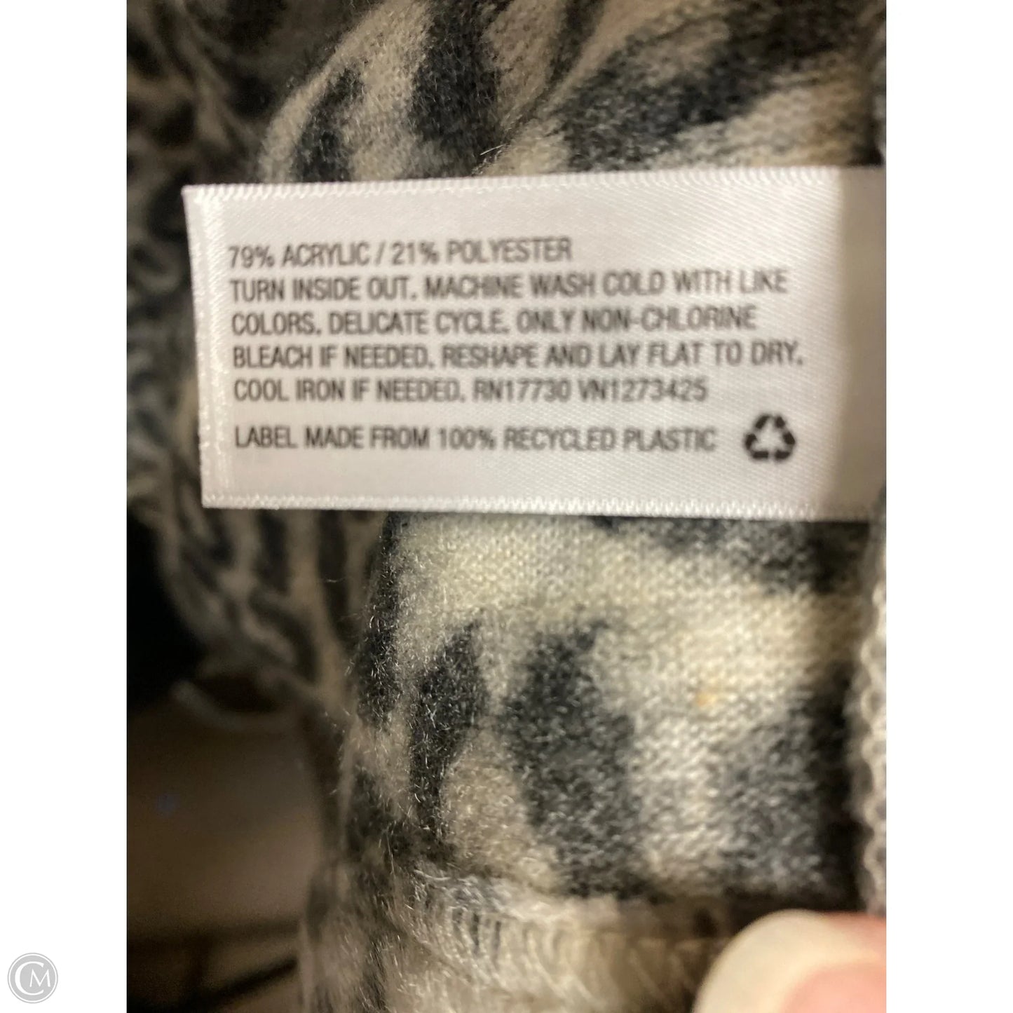 Coat Faux Fur & Sherpa By A New Day In Grey, Size: Xl