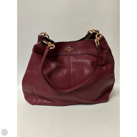 Handbag Designer By Coach, Size: Large