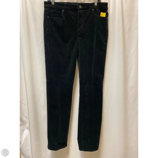 Pants Corduroy By Talbots In Black, Size: 10