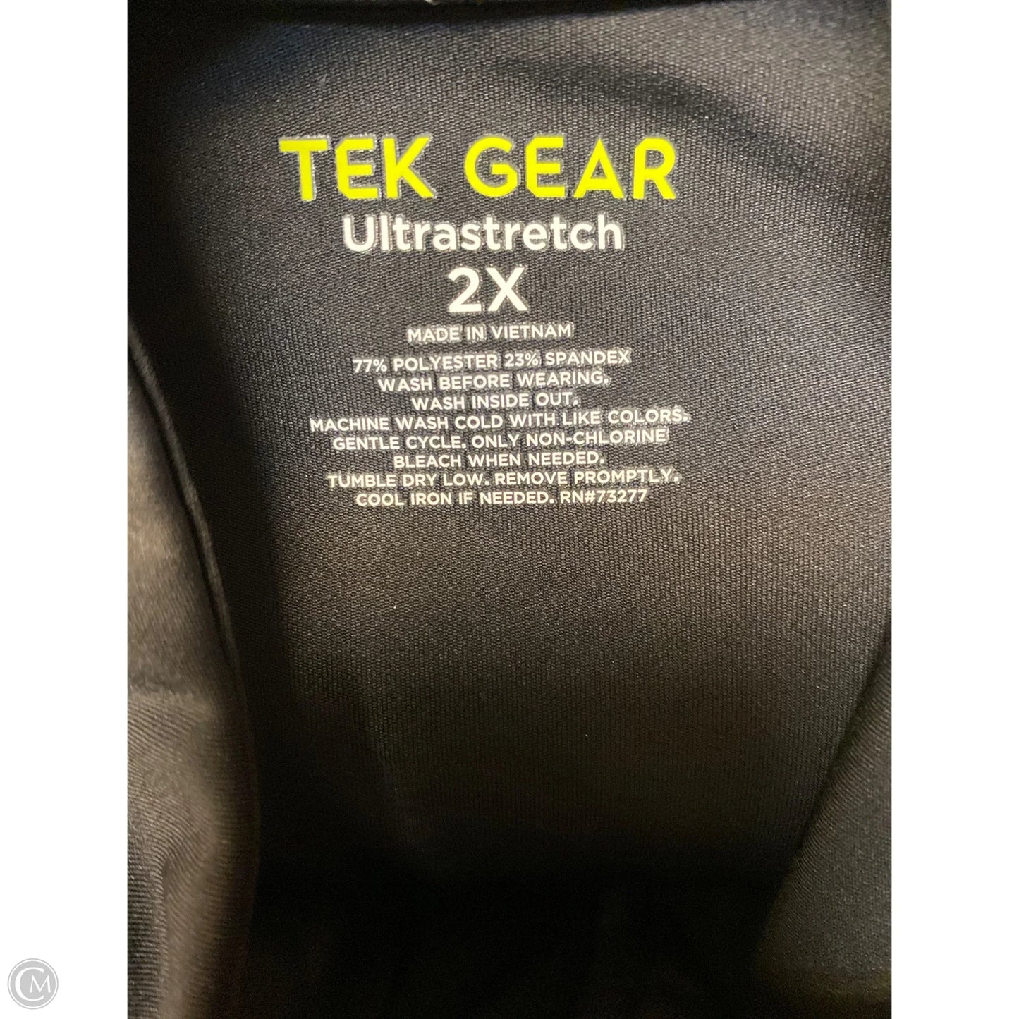 Athletic Jacket By Tek Gear In Black, Size: 2x