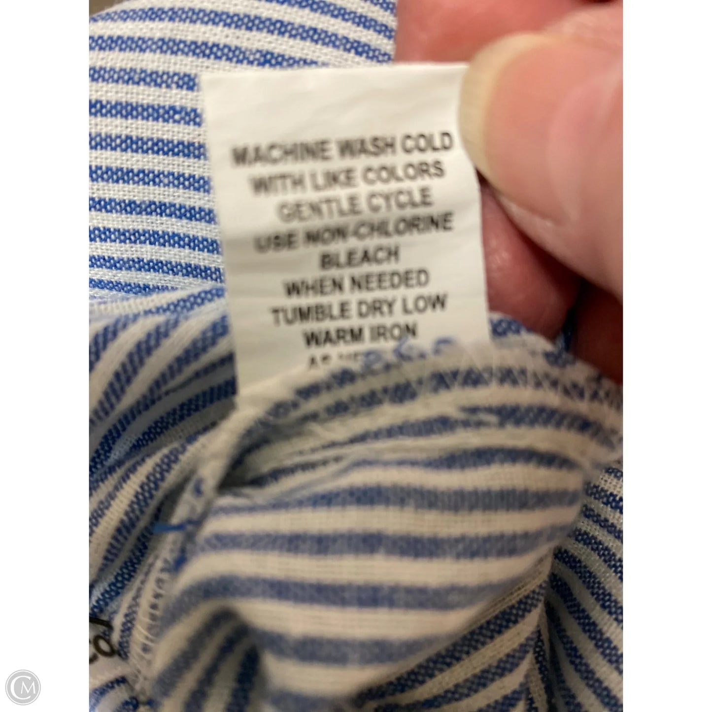 Pants Lounge By Club Z In Blue & White, Size: 2x