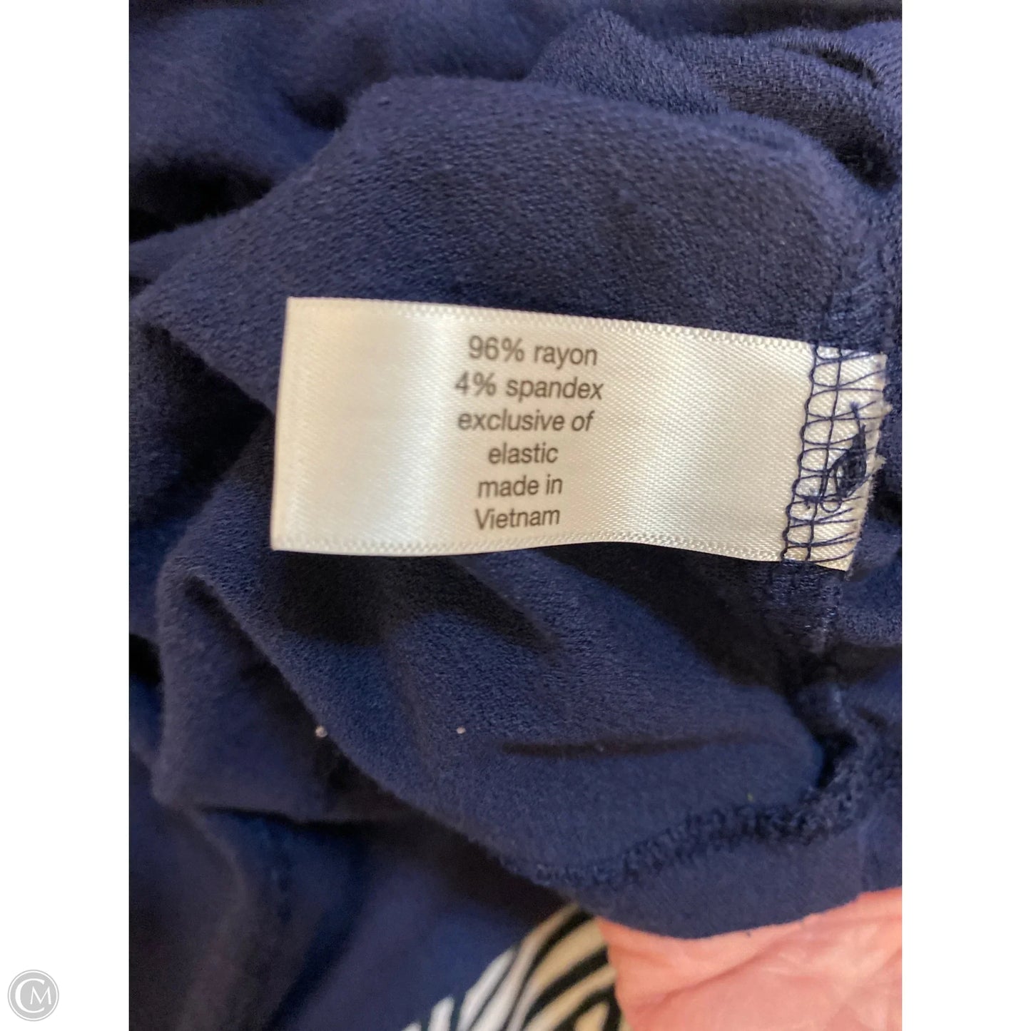 Top Long Sleeve By Lane Bryant In Navy, Size: L