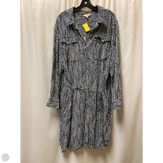 Dress Casual Maxi By Terra & Sky In Blue, Size: 4x