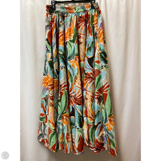 Skirt Maxi By Clothes Mentor In Peach, Size: L