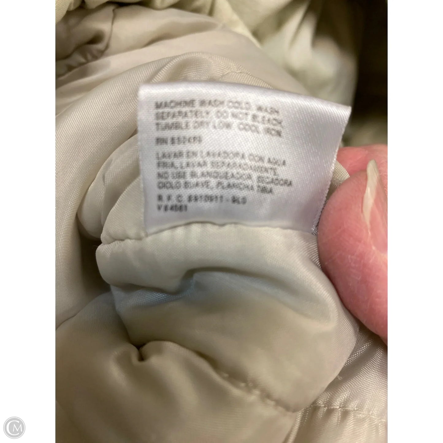 Coat Other By Bobbie Brooks In Beige, Size: M