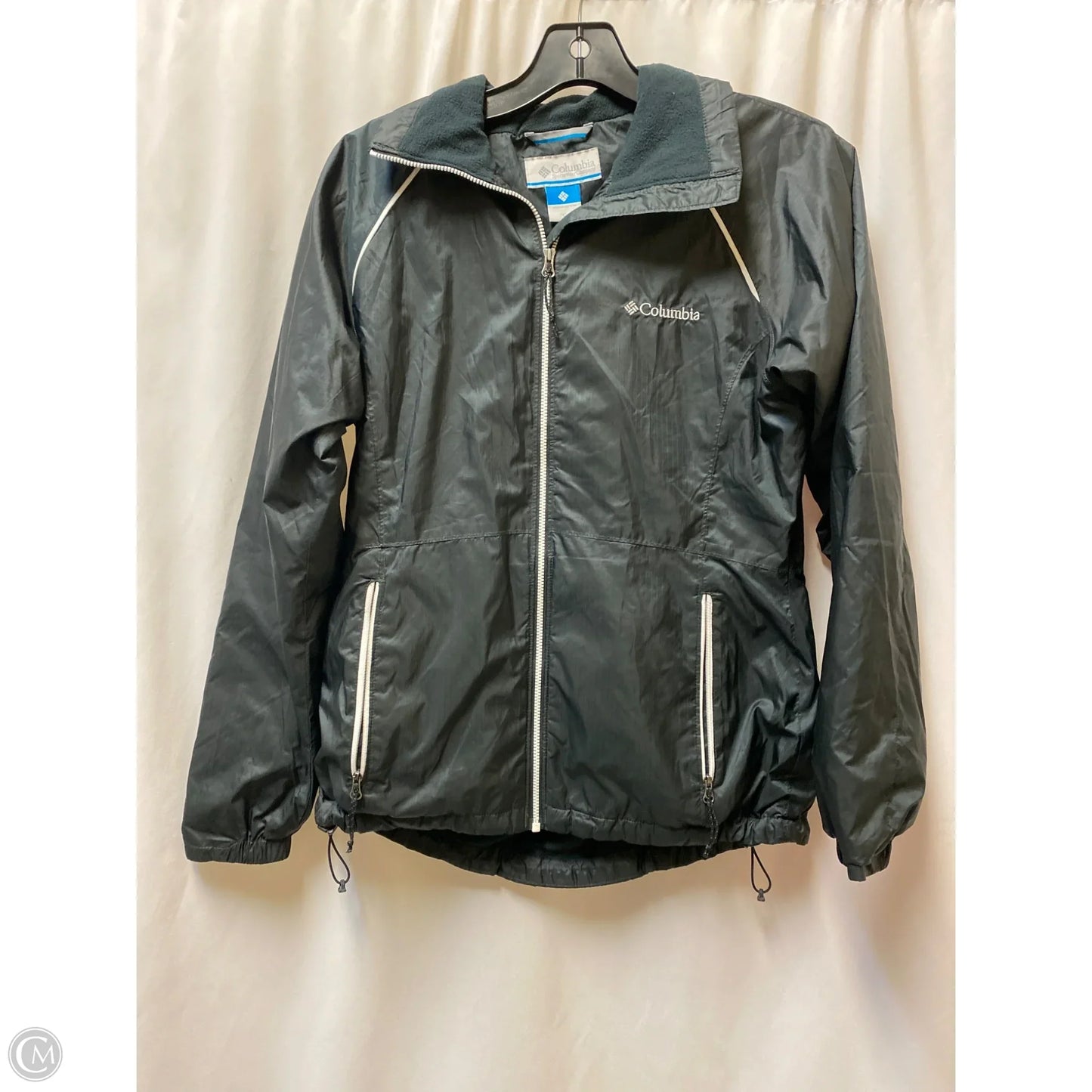 Jacket Windbreaker By Columbia In Black, Size: Xs