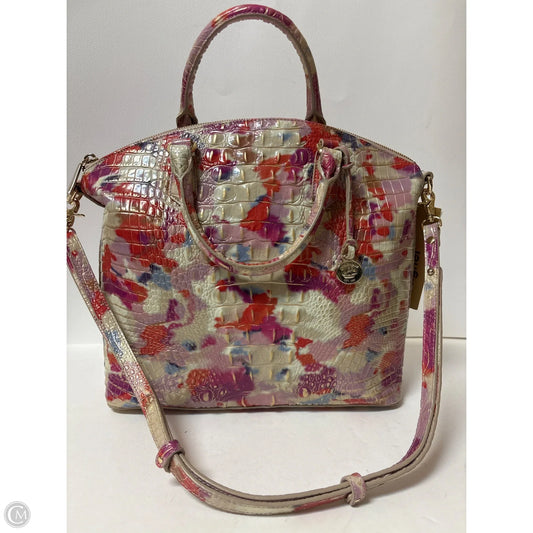 Handbag Designer By Brahmin, Size: Large