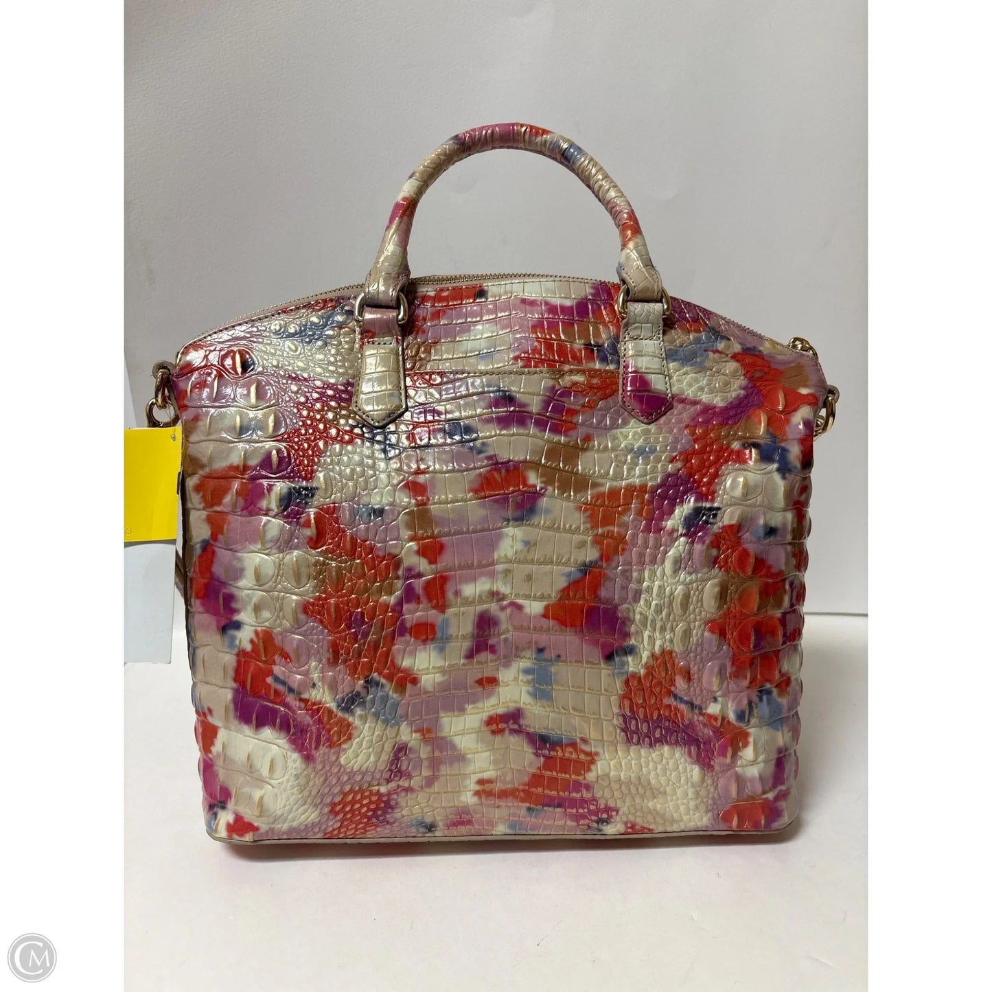 Handbag Designer By Brahmin, Size: Large