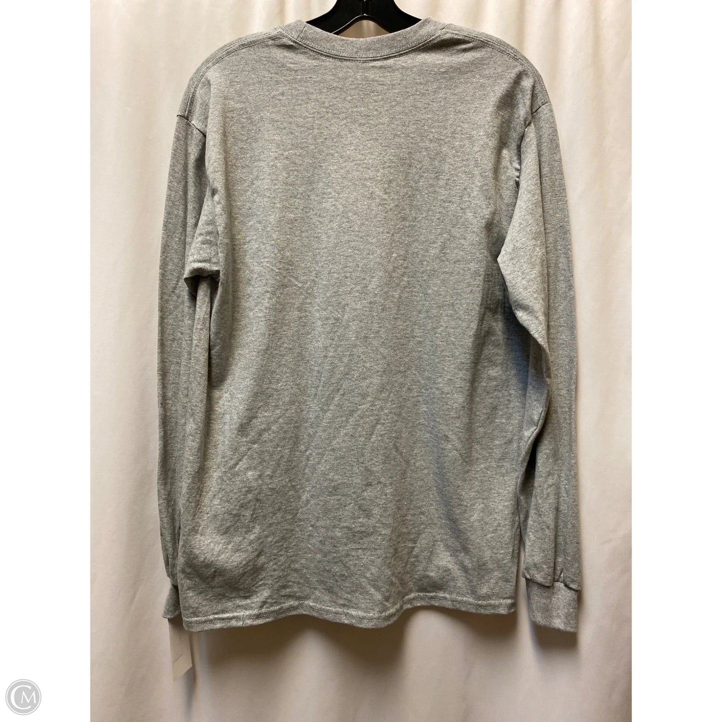 Top Long Sleeve By Disney In Grey, Size: M