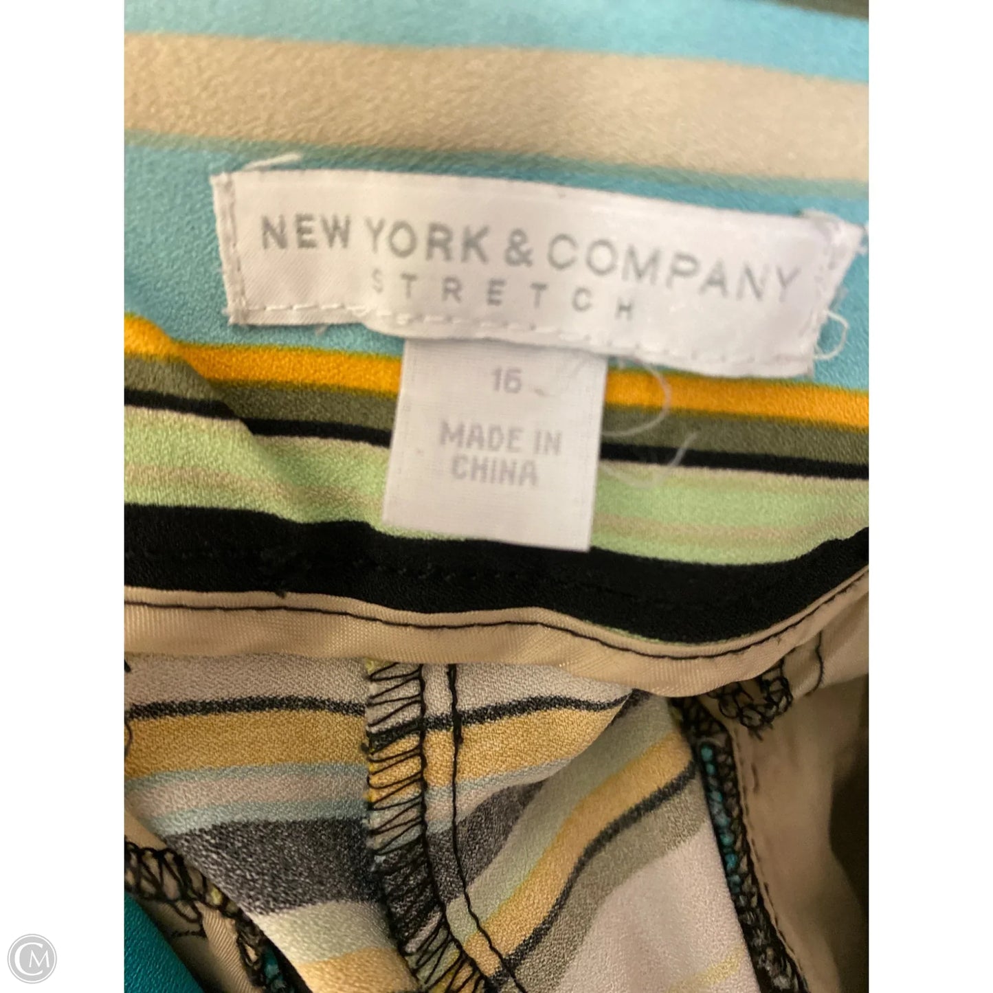 Pants Dress By New York And Co In Yellow, Size: 16