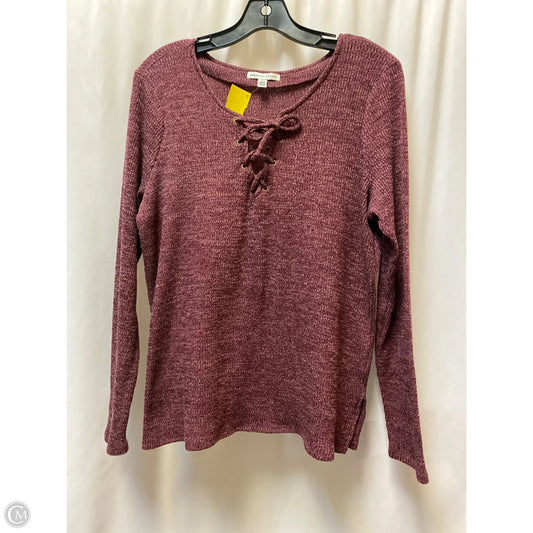 Top Long Sleeve By American Eagle In Pink, Size: Xl