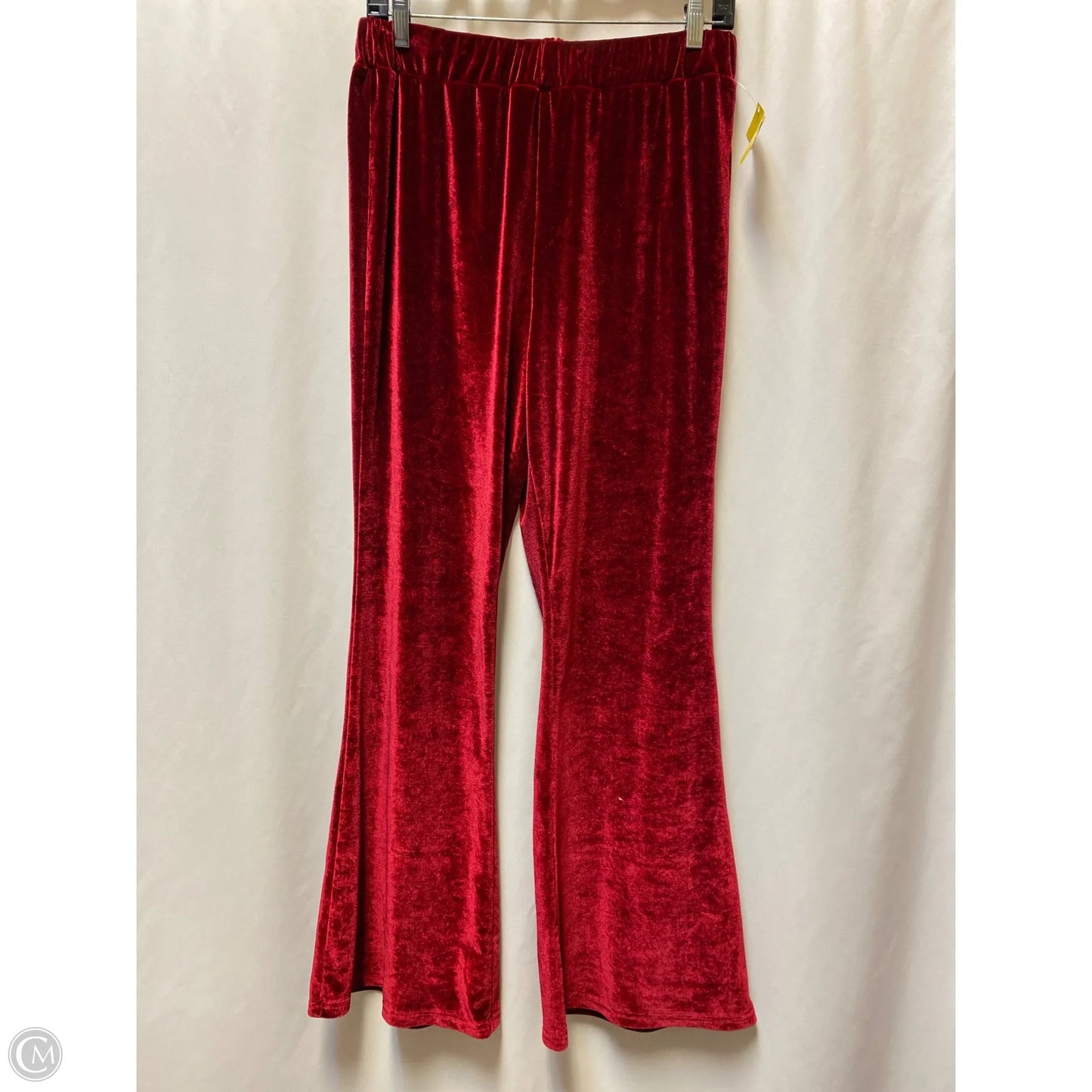 Pants Leggings By Clothes Mentor In Red, Size: L