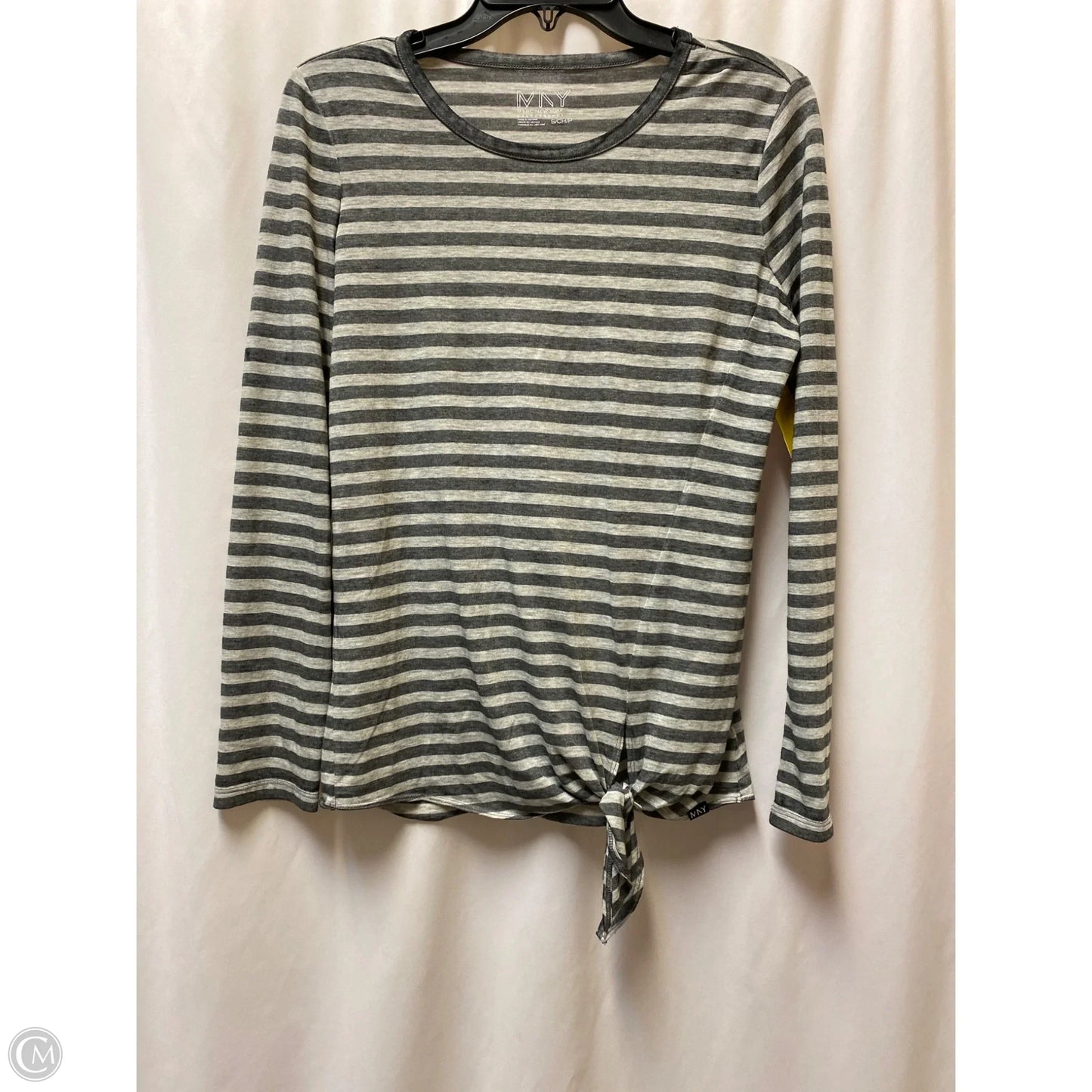 Top Long Sleeve By Marc New York In Grey, Size: S