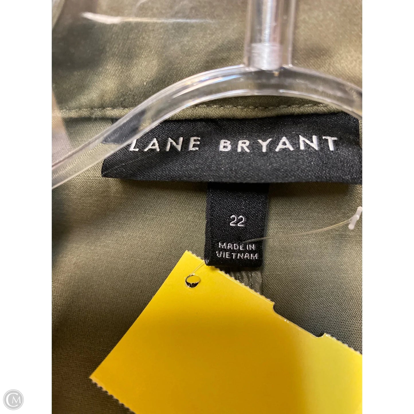 Jacket Other By Lane Bryant In Green, Size: 3x