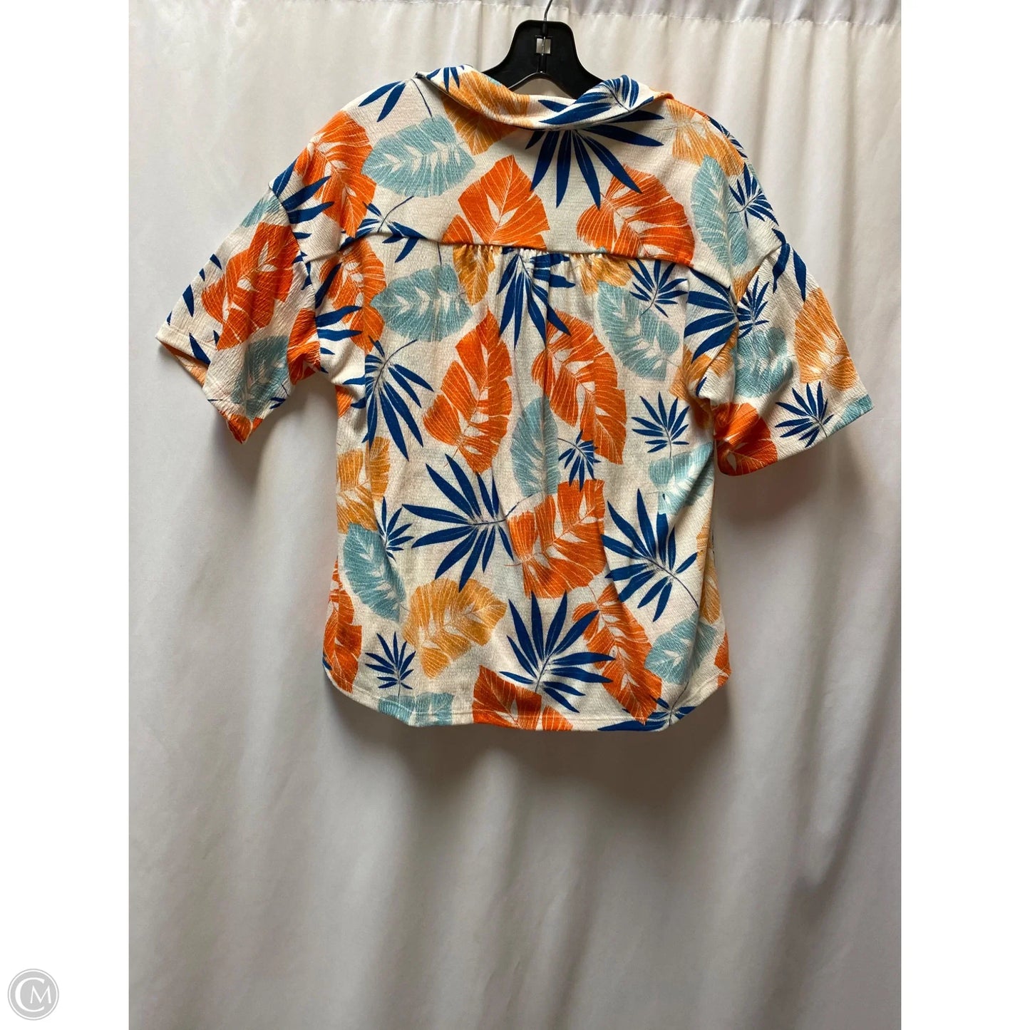 Top Short Sleeve By Joie In Orange, Size: M