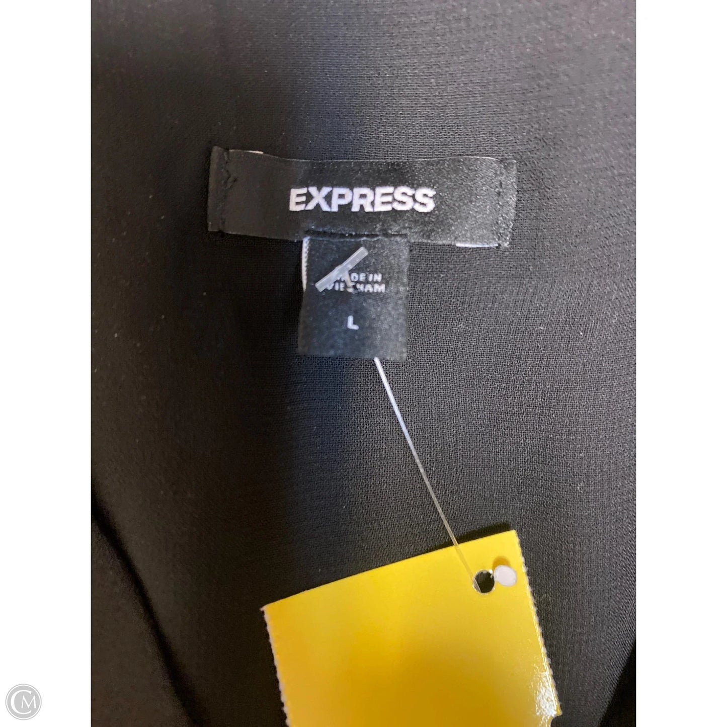 Top Long Sleeve By Express In Black, Size: L