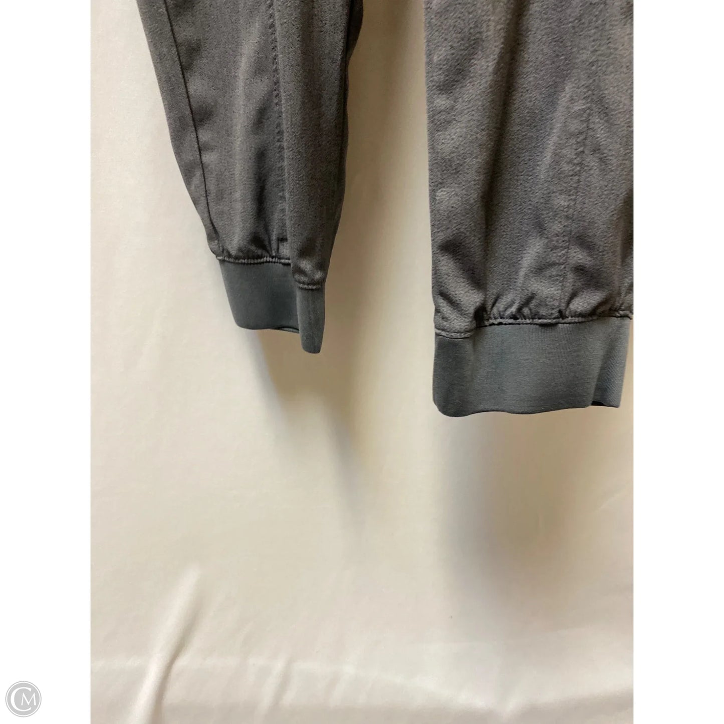 Athletic Leggings By Originality In Grey, Size: Xl
