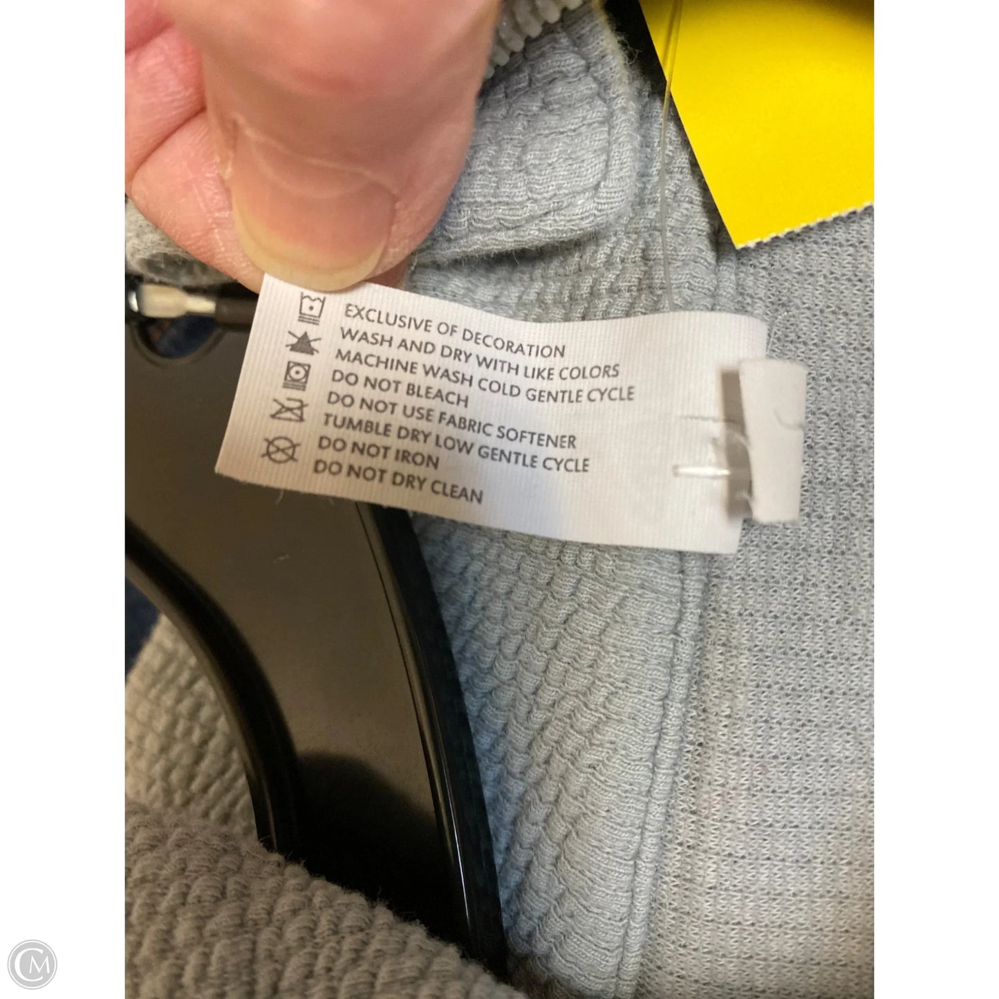 Athletic Jacket By 90 Degrees By Reflex In Grey, Size: Xl