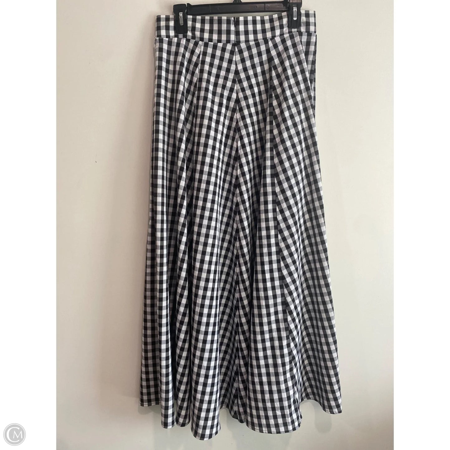 Skirt Maxi By Clothes Mentor In Black & White, Size: L