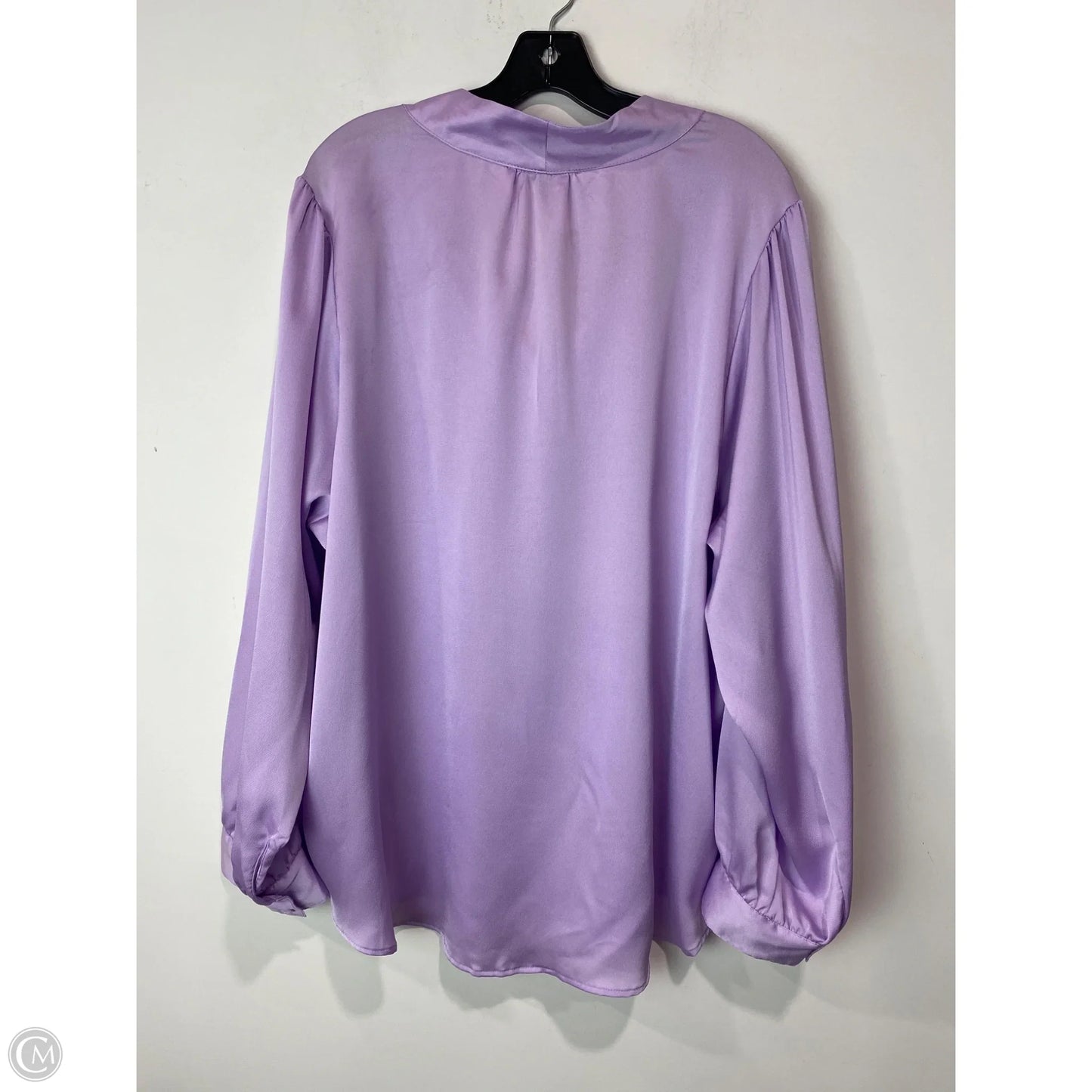 Top Long Sleeve By Torrid In Purple, Size: 3x