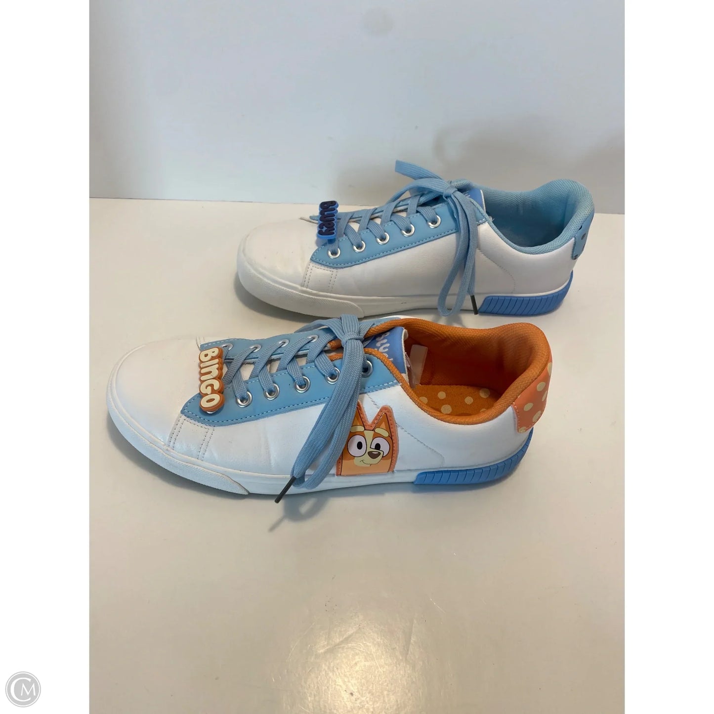 Shoes Sneakers By Clothes Mentor In Blue & Orange, Size: 9