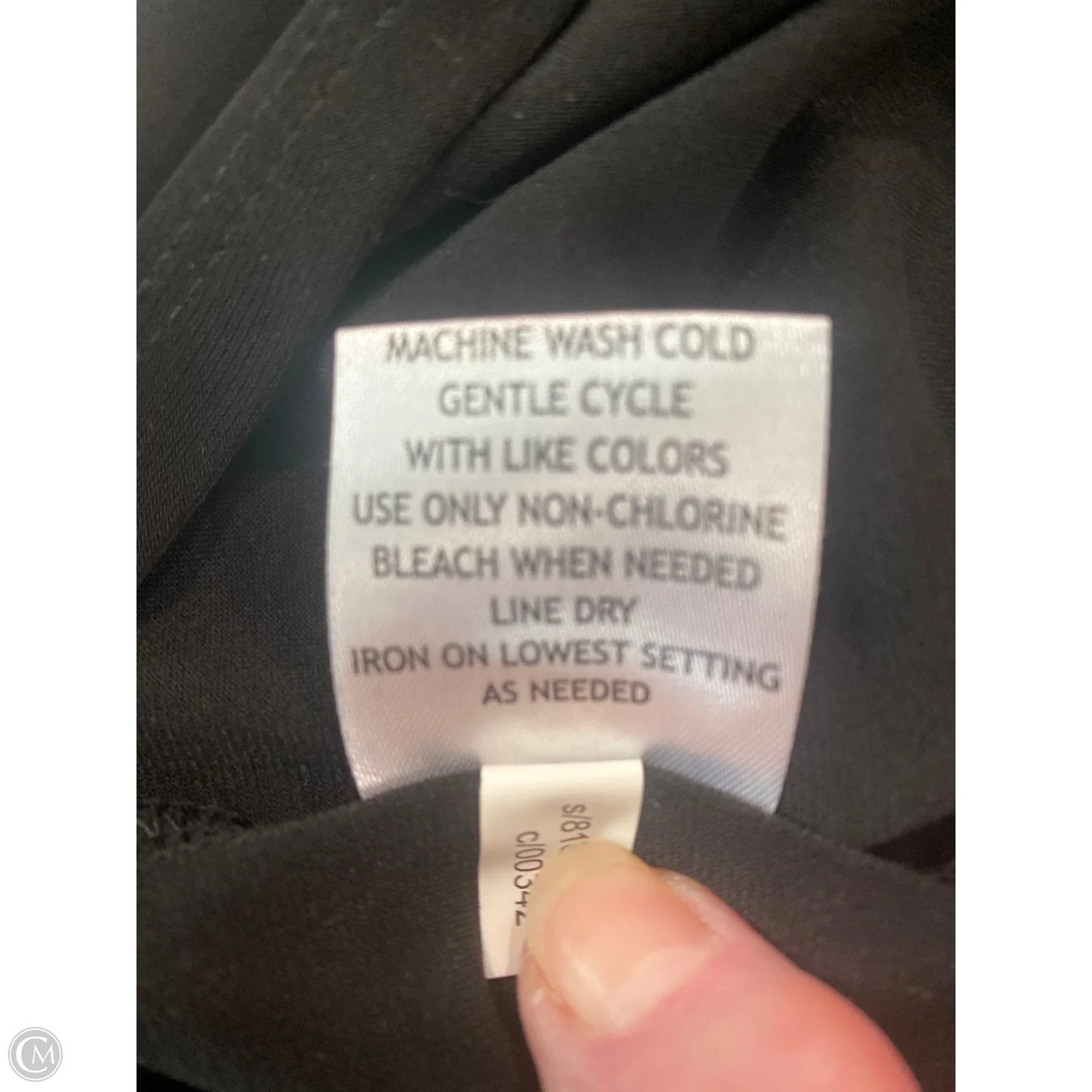 Dress Casual Maxi By Clothes Mentor In Black, Size: Xl