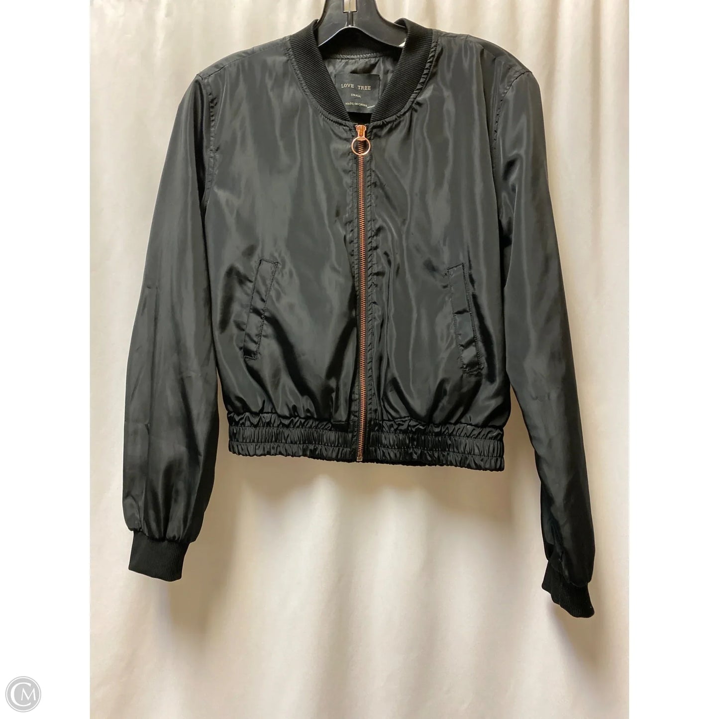 Jacket Moto By Love Tree In Black, Size: S