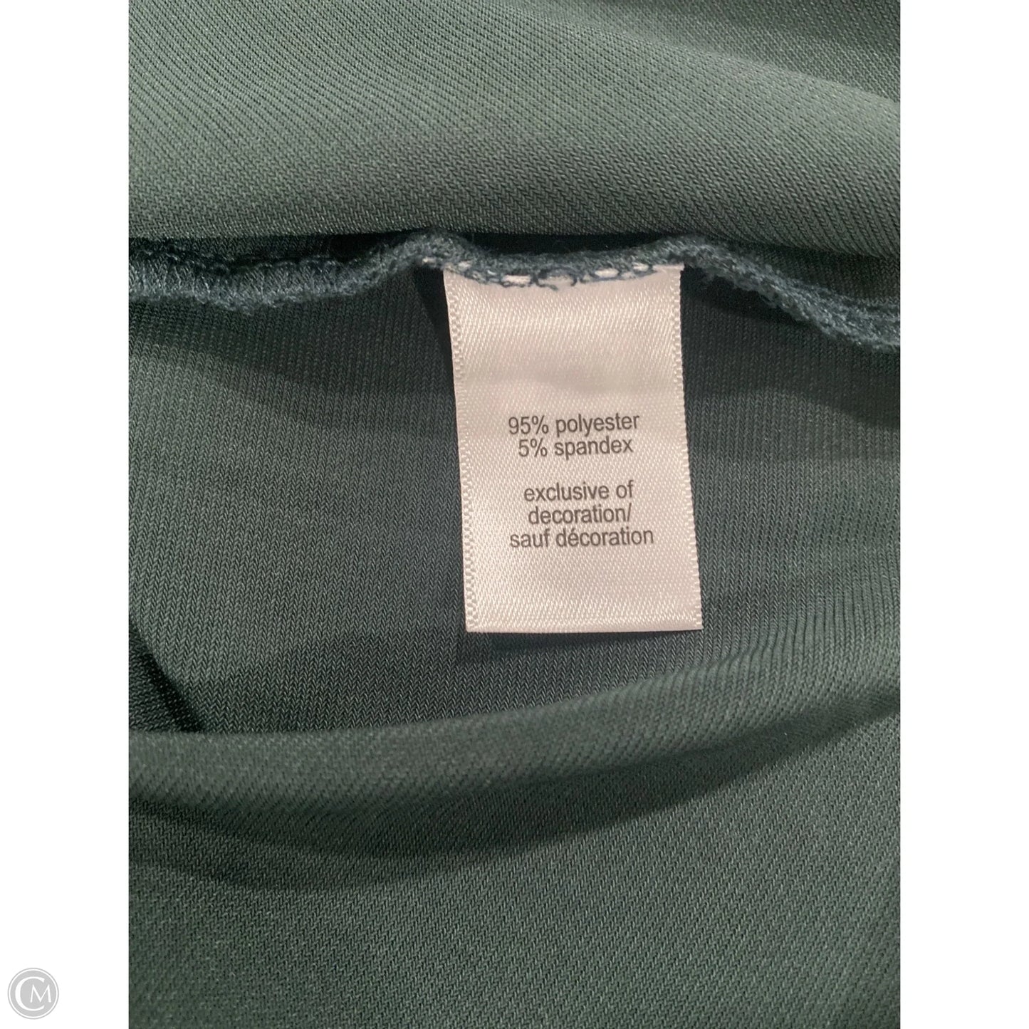 Top Short Sleeve By Edgely In Green, Size: 2x