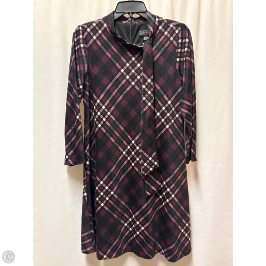 Dress Casual Midi By Jessica Howard In Purple, Size: M