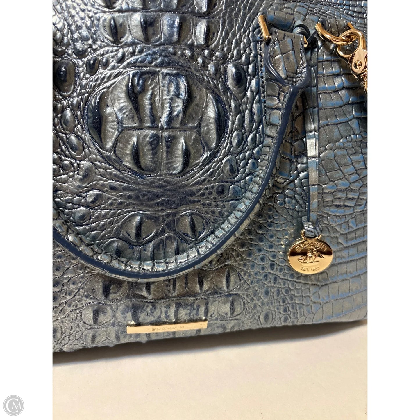 Handbag Designer By Brahmin, Size: Medium