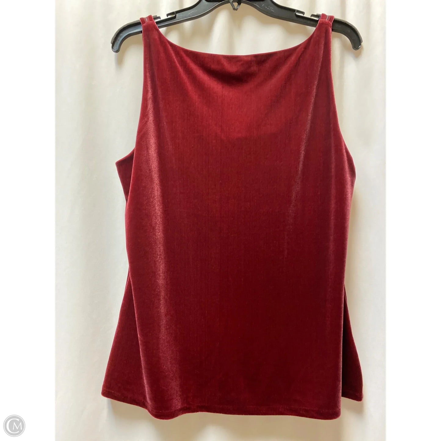 Top Sleeveless By White House Black Market In Maroon, Size: Xl